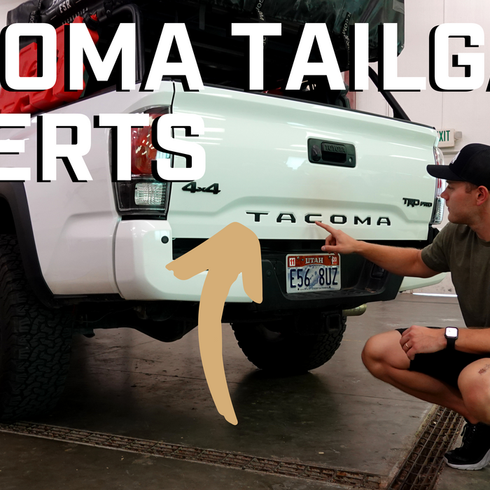 How to Install Tacoma Tailgate Inserts