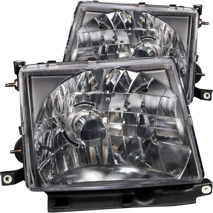 Anzo Crystal Black Headlights For Tacoma (1997-2000)