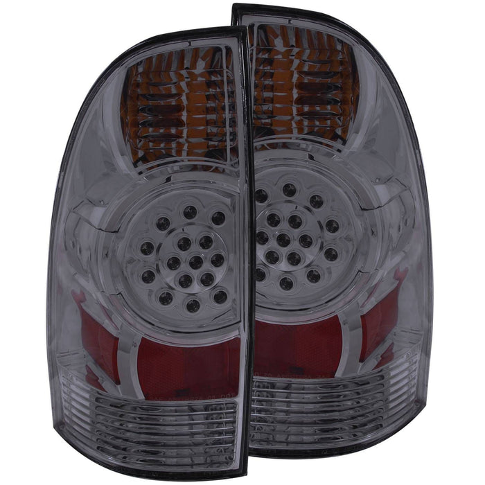 Anzo LED Tail Lights Chrome For Tacoma (2005-2015)