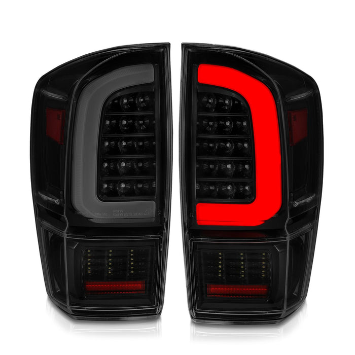 Anzo Full LED C Bar Tail Lights For Tacoma (2016-2023)