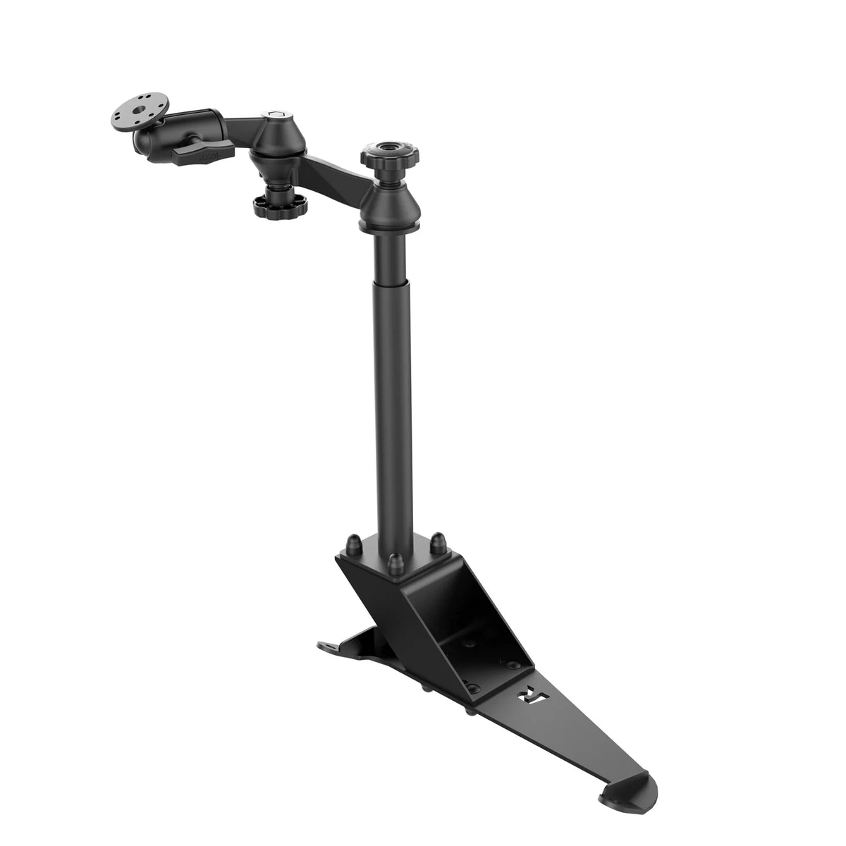 RAM MOUNTS Ram 1 in. Ball Mount With Double Socket Arm & Round Base  RAM-B-138U - The Home Depot