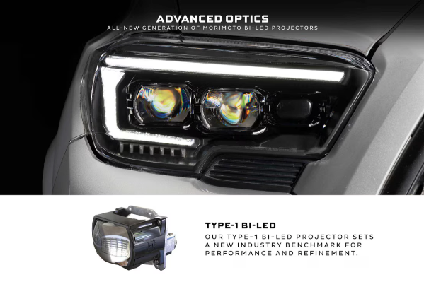 Morimoto XB EVO Hybrid Headlights For Tacoma (2016-2023)