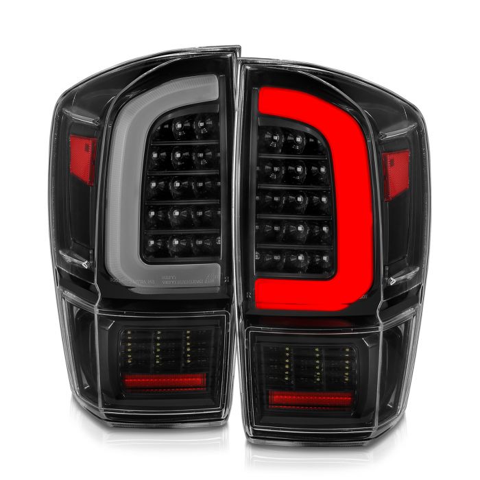 Anzo Full LED C Bar Tail Lights For Tacoma (2016-2023)