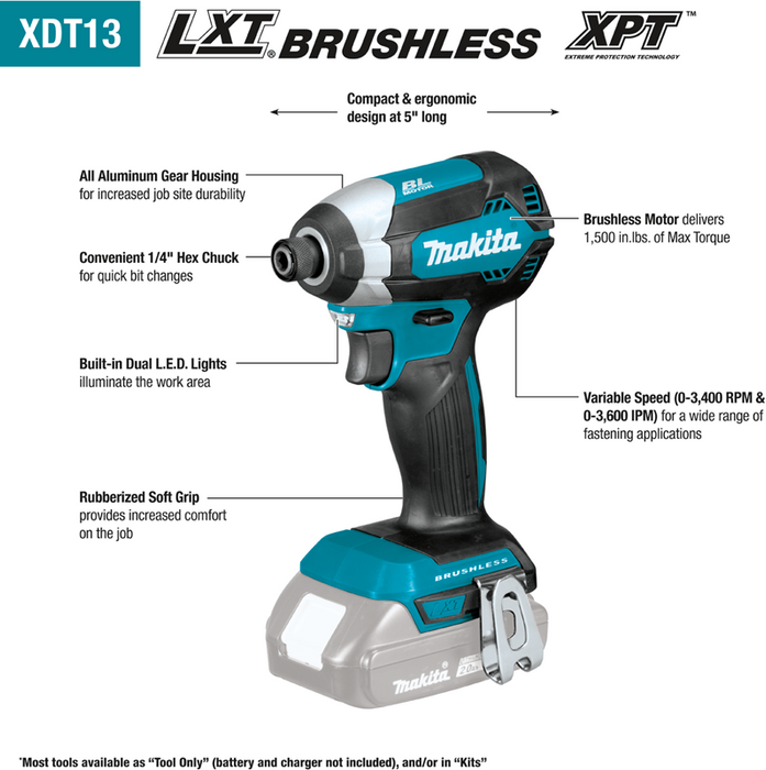 Makita 18V Impact Driver Kit (3.0Ah)