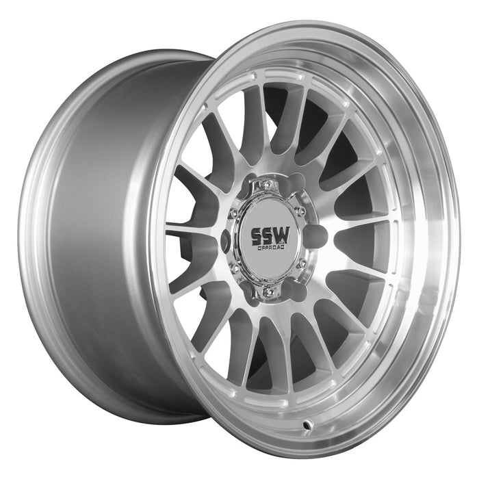 SSW Off-Road Wheels DAKAR / MACHINED SILVER