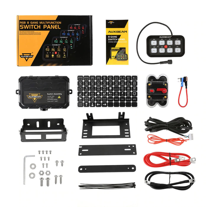 Auxbeam Gang RGB Switch Panel Kit — Tacoma Lifestyle